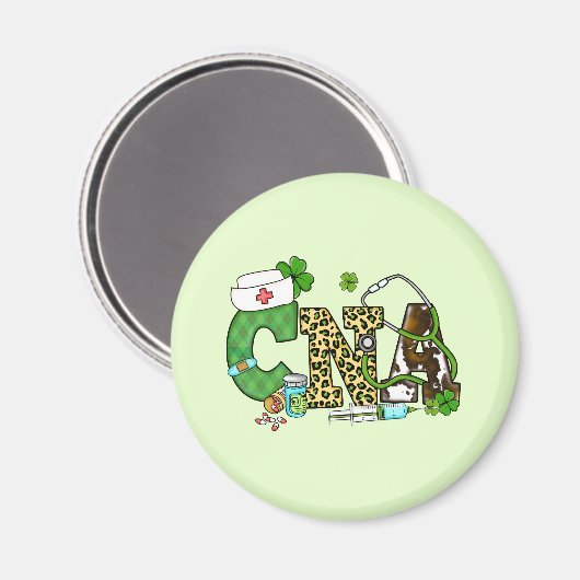 看護助手 マグネット (正面/裏面)