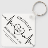 看護医学校卒業 キーホルダー (裏面)