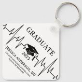 看護医学校卒業 キーホルダー (裏面)