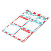 看護医療外科テンプレート ノートパッド (アングル)