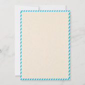 看護卒業テーマの招待 招待状 (裏面)