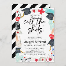 看護卒業党招待状