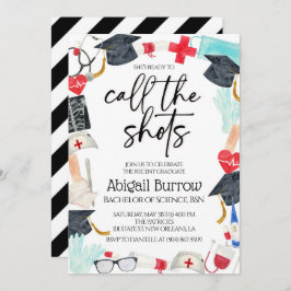 看護卒業党招待状 招待状