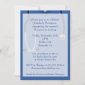 看護卒業招待状 招待状 (裏面)