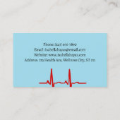 看護名刺 名刺 (裏面)