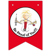 看護大学院RN LPA CNAバナー バンティングフラッグ (第3の旗)