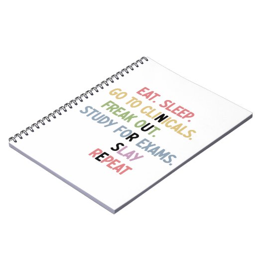 看護学おもしろい生の将来のナース ノートブック (左側)