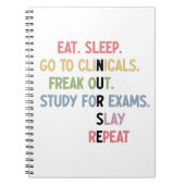 看護学おもしろい生の将来のナース ノートブック (正面)