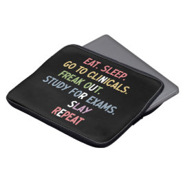 看護学おもしろい生の将来のナース ラップトップスリーブ