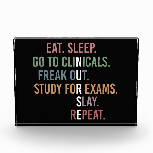 看護学おもしろい生未来ナース フォトブロック (正面)