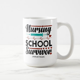 看護学パーソナライズされた生 コーヒーマグカップ