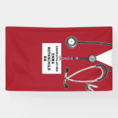 看護学パーソナライズされた科卒業 横断幕 (横)