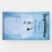 看護学パーソナライズされた科卒業 横断幕 (横)