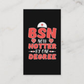 看護学士BSNナース贈与 名刺 (正面)