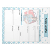 看護学期気に計 ノートパッド (正面)