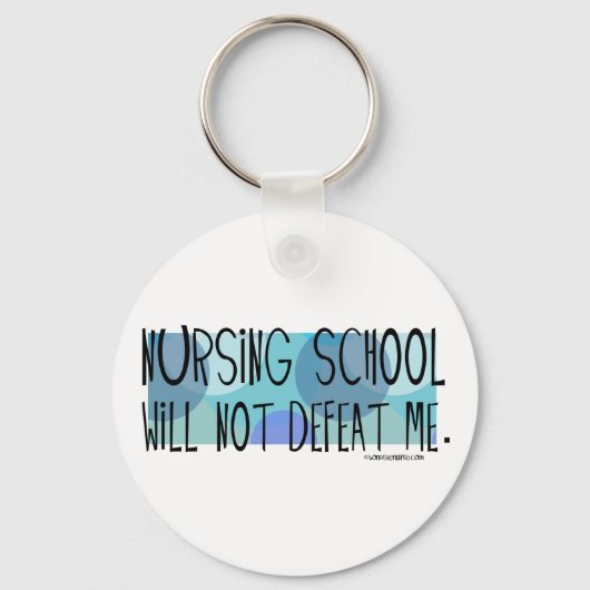 看護学校が私を倒さない キーホルダー (正面)