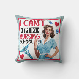 看護学校のかわいい懐かしいナースピンナップ クッション