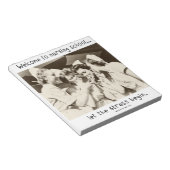 看護学校へようこそ – ストレス開始 ノートパッド (アングル)