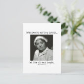 看護学校へようこそ ポストカード (スタンド正面)