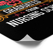 看護学校を卒業しました ポスター (角)