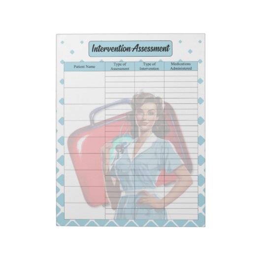 看護学校を通じて_介入評価 ノートパッド (回転)