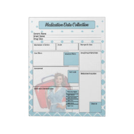 看護学校を通じて_投薬データ収集 ノートパッド