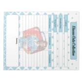 看護学校を通じて_病気のデータ収集 ノートパッド (正面)