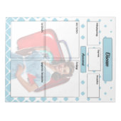 看護学校を通じて_病気Temp 1 ノートパッド (正面)