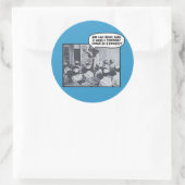 看護学校インストラクター- Doohicky ラウンドシール (バッグ)