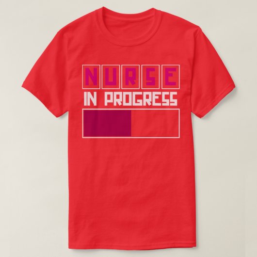 看護学校ギフト未来ナース Tシャツ (デザイン正面)