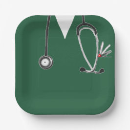 看護学校グラードパーティー紙プレート ペーパープレート