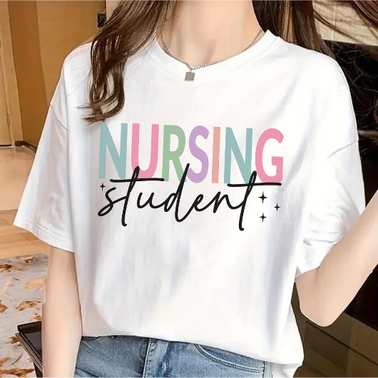 看護学校シャツ未来ナースギフトアイディア Tシャツ