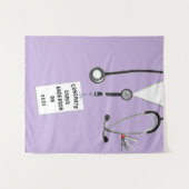 看護学校ナース卒業会 タペストリー (正面(横))