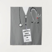 看護学校ナース卒業会 タペストリー (正面)