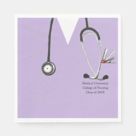 看護学校パーティー スタンダードランチョンナプキン