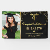 看護学校写真卒業パーティー 横断幕 (横)