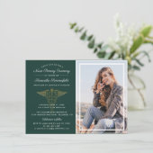 看護学校写真卒業2025パーティー 招待状 (スタンド正面)