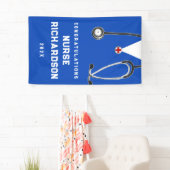 看護学校卒園バナー 横断幕 (インサイチュ)