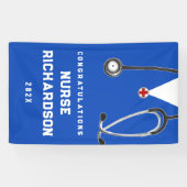 看護学校卒園バナー 横断幕 (横)