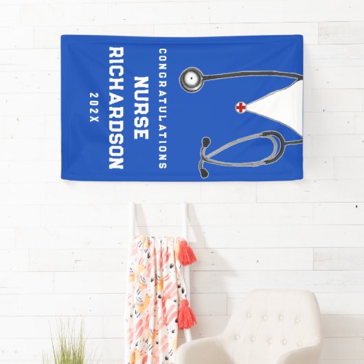 看護学校卒園バナー 横断幕 (インサイチュ)