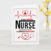 看護学校卒園発表 カード (黄色い花)