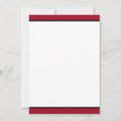 看護学校卒業の招待状 招待状 (裏面)