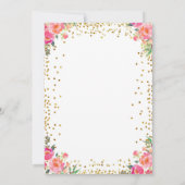 看護学校卒業の招待状 招待状 (裏面)