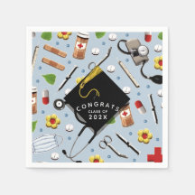 看護学校卒業ナプキン