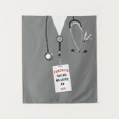 看護学校卒業バナー タペストリー (正面)