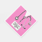 看護学校卒業パーティーのナプキン スタンダードランチョンナプキン (角)