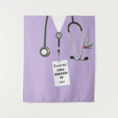 看護学校卒業パーティー タペストリー (正面)