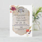 看護学校卒業フローラコテージコアパーティー 招待状 (スタンド正面)