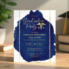 看護学校卒業党予算招待状