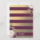 看護学校卒業党招待状 招待状 (裏面)